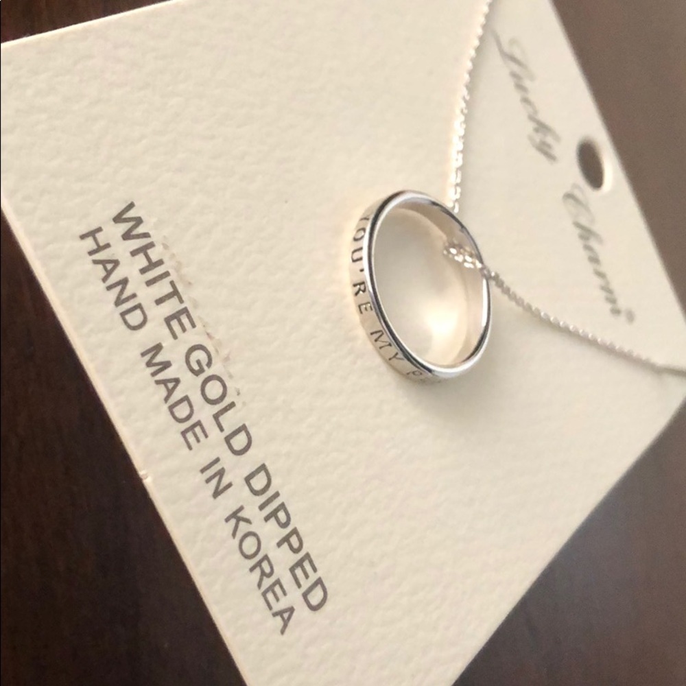 “You’re my person” necklace